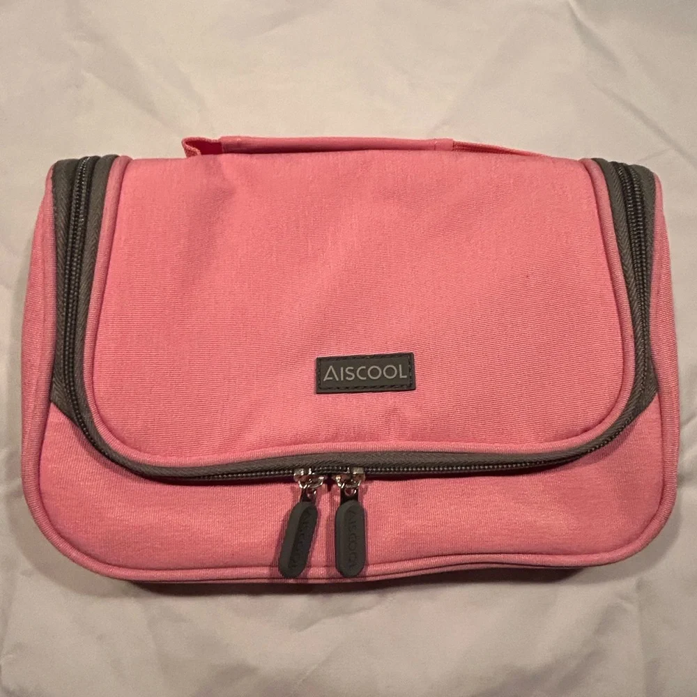 NWT Aiscool Pink Pencil, Pen, Stationary Case Organizer for School or Office
